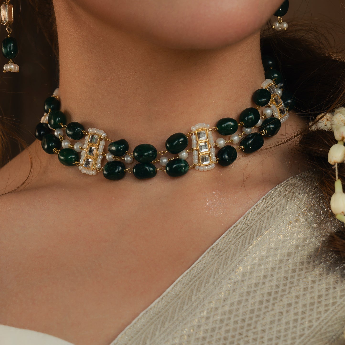 Sejal Green Choker