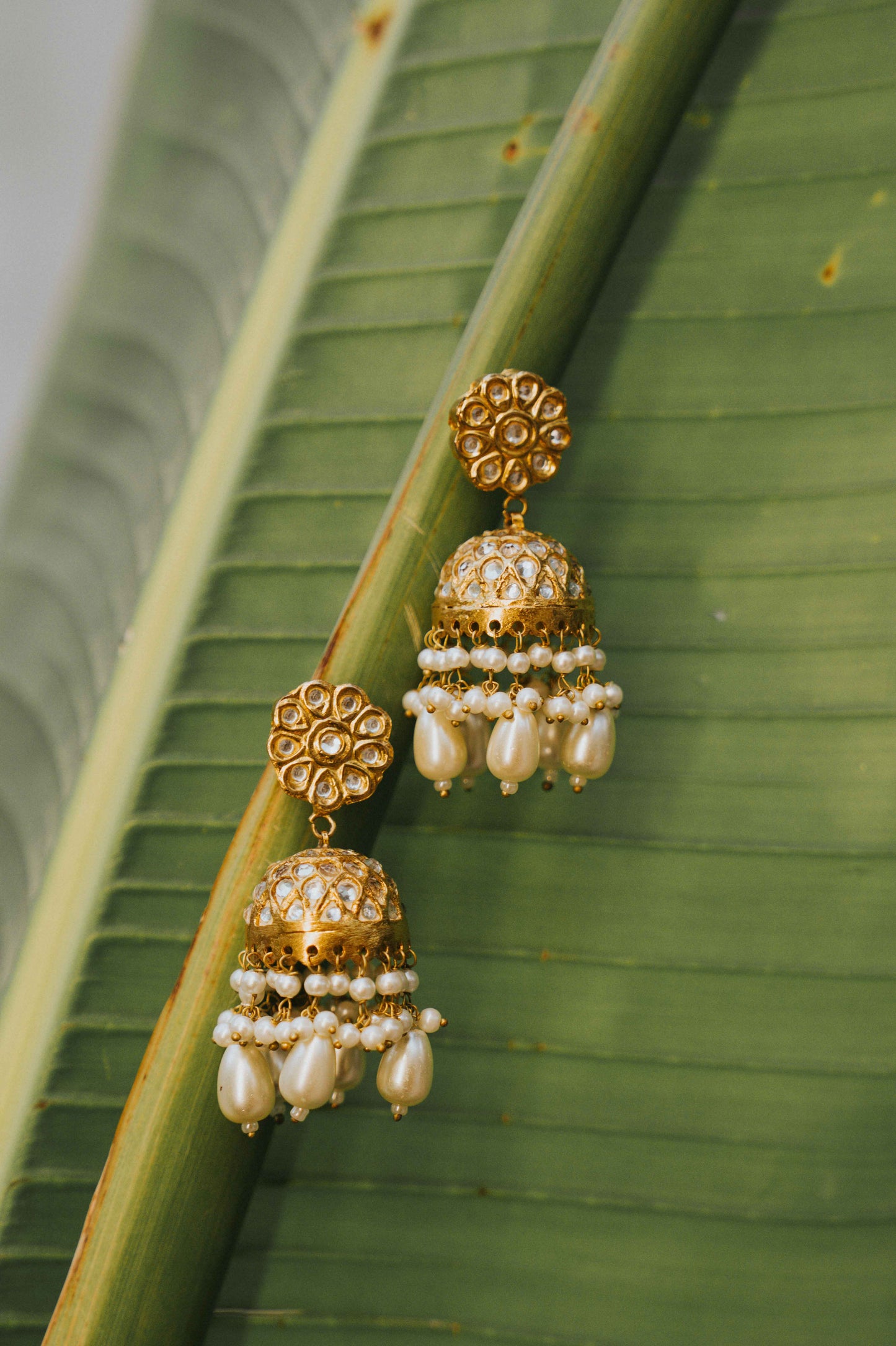 Taabir Jhumka Earrings