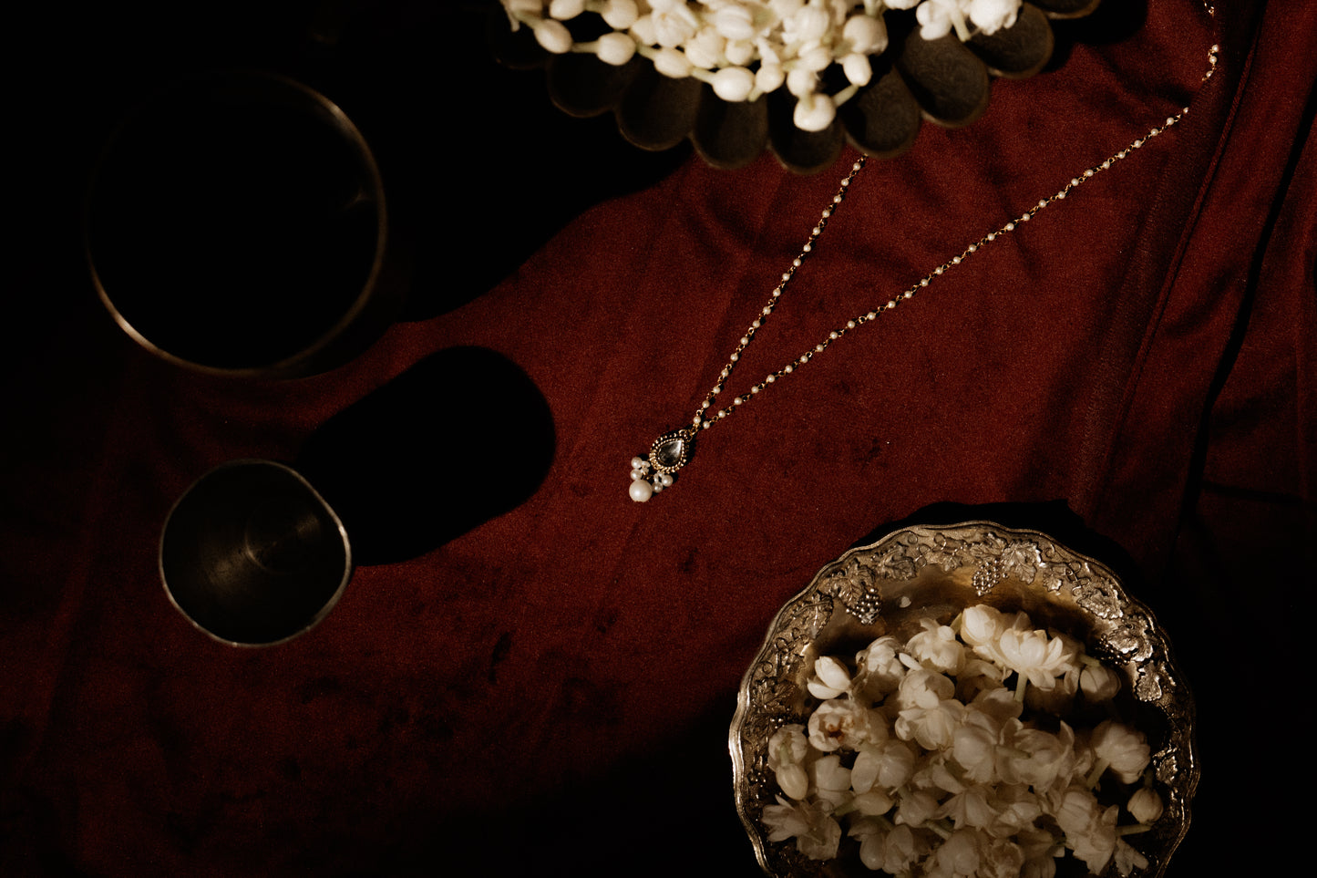 Naaz Pearldrop Necklace