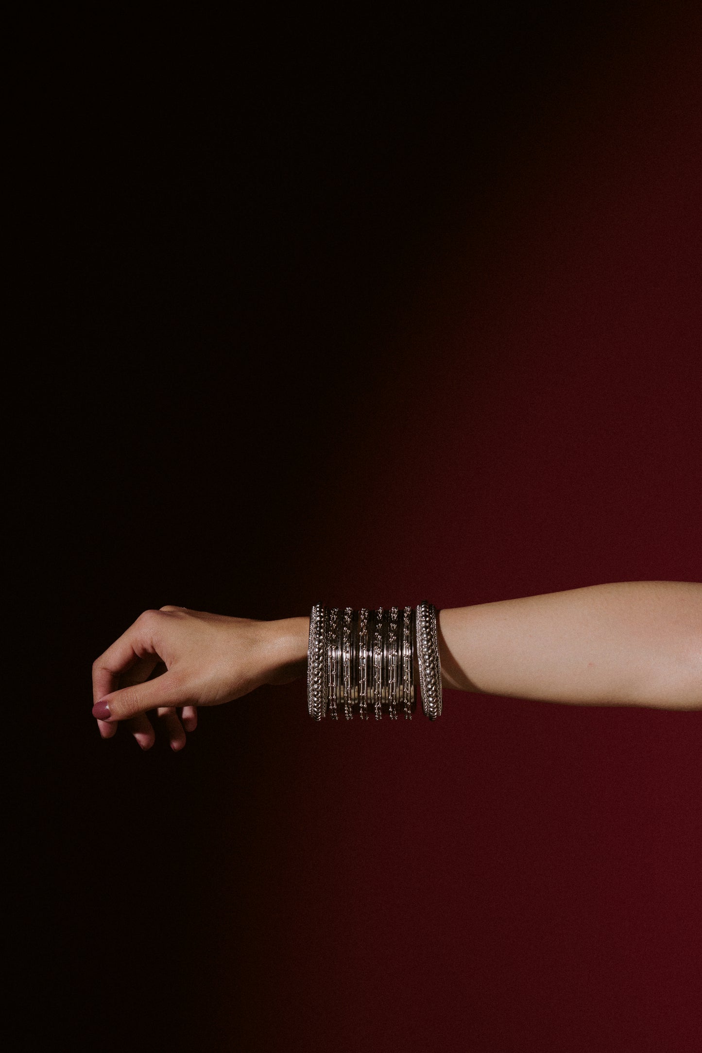 Saaya Stack - Silver