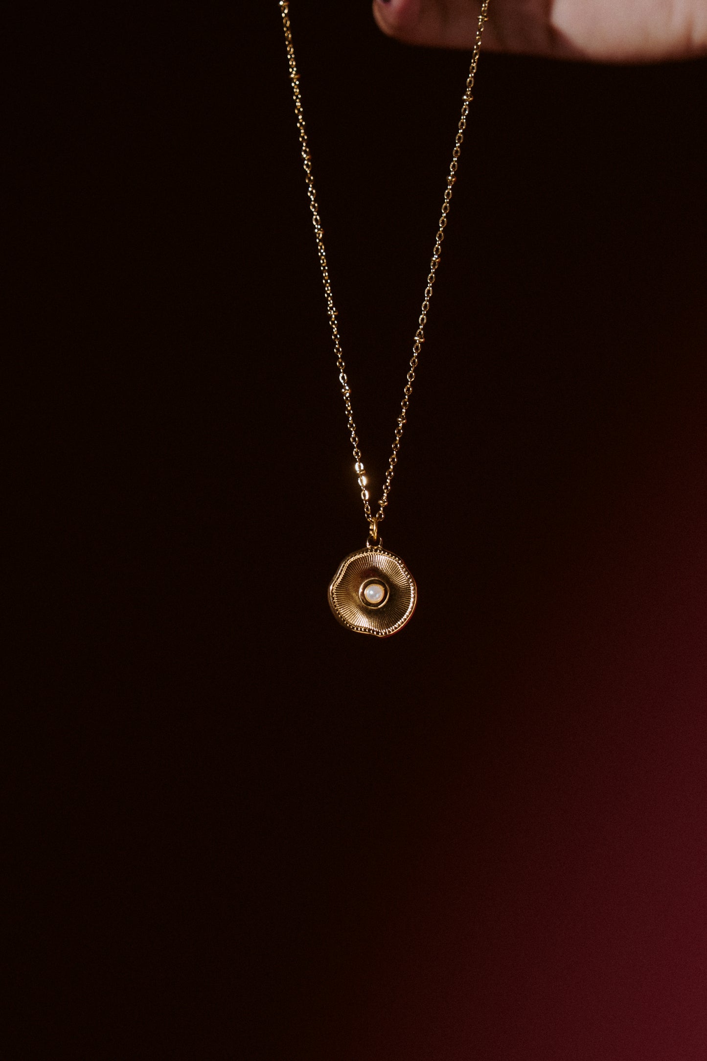Eclipse Pearl Necklace