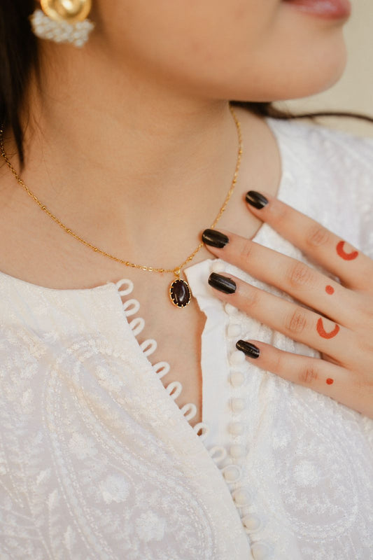 Violet Gold Necklace