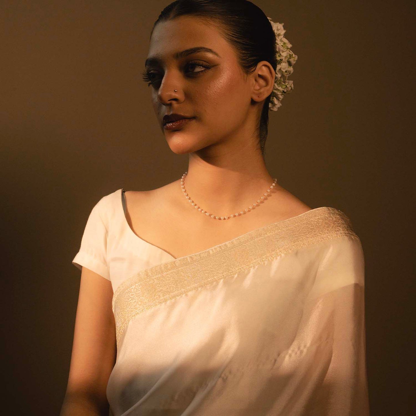 White Pearl Necklace