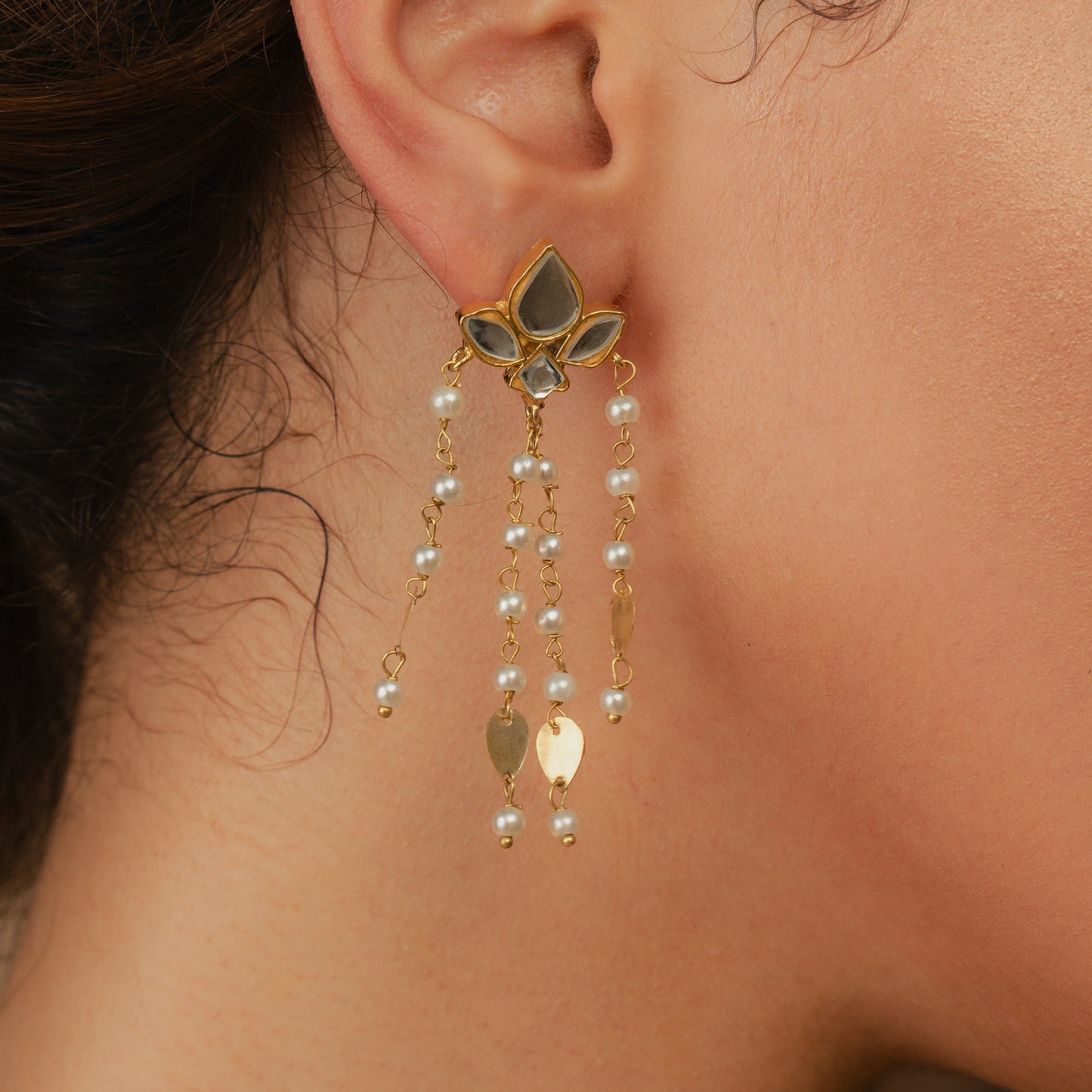 Water Lotus Earrings