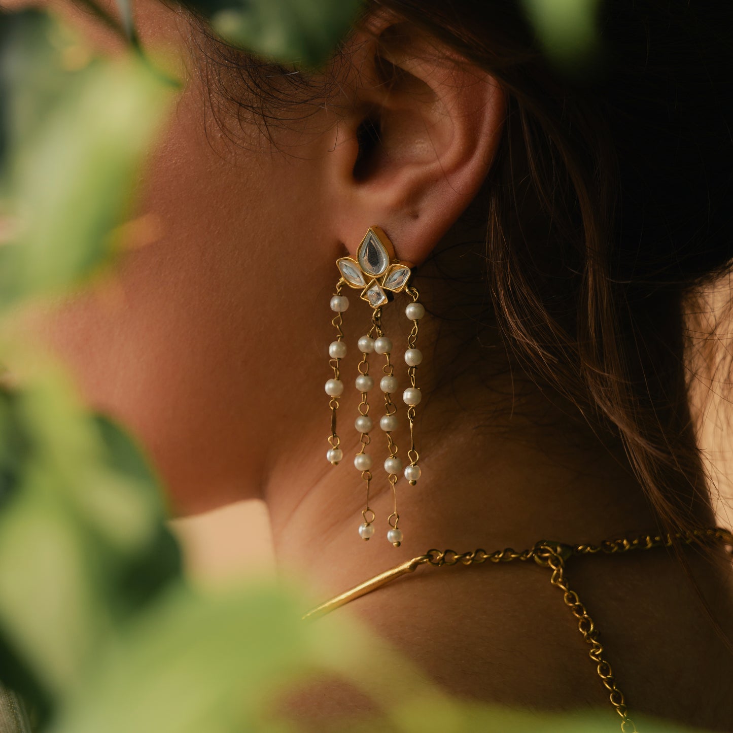 Water Lotus Earrings