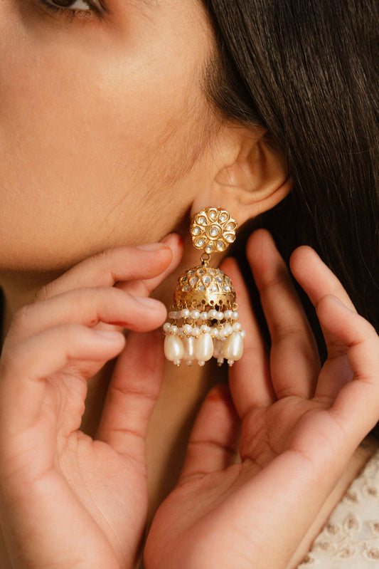 Taabir Jhumka Earrings