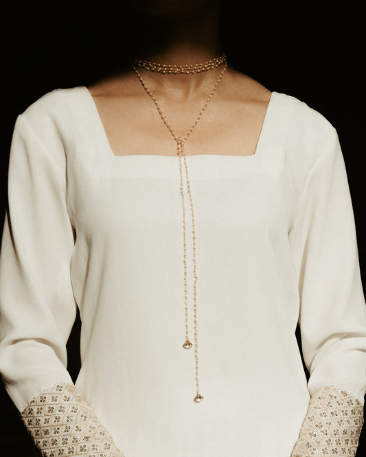 Leher Wrap Necklace