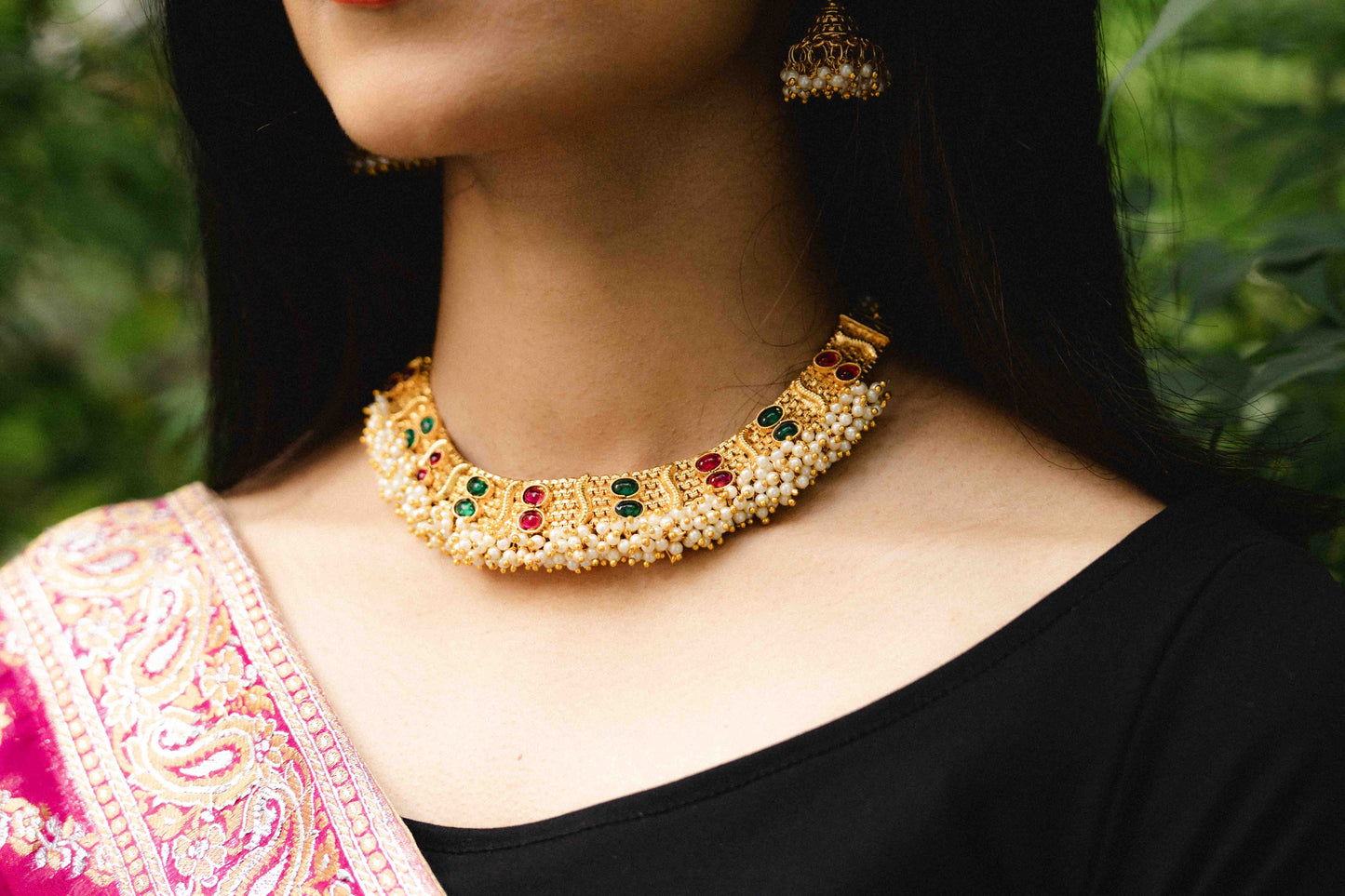 Gulnaar Choker Set