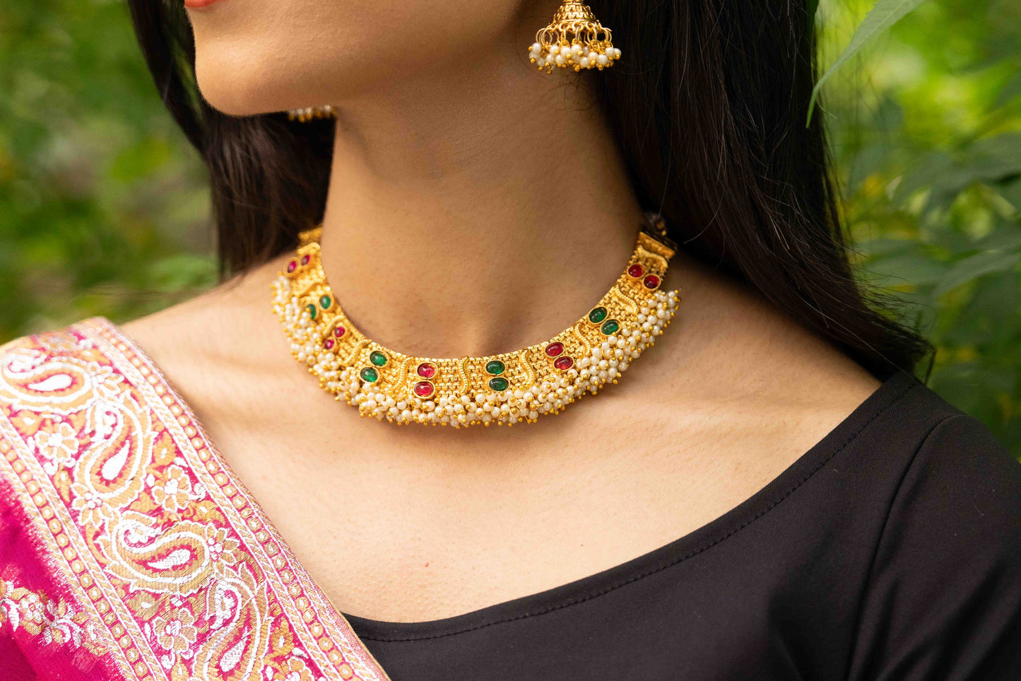Gulnaar Choker Set