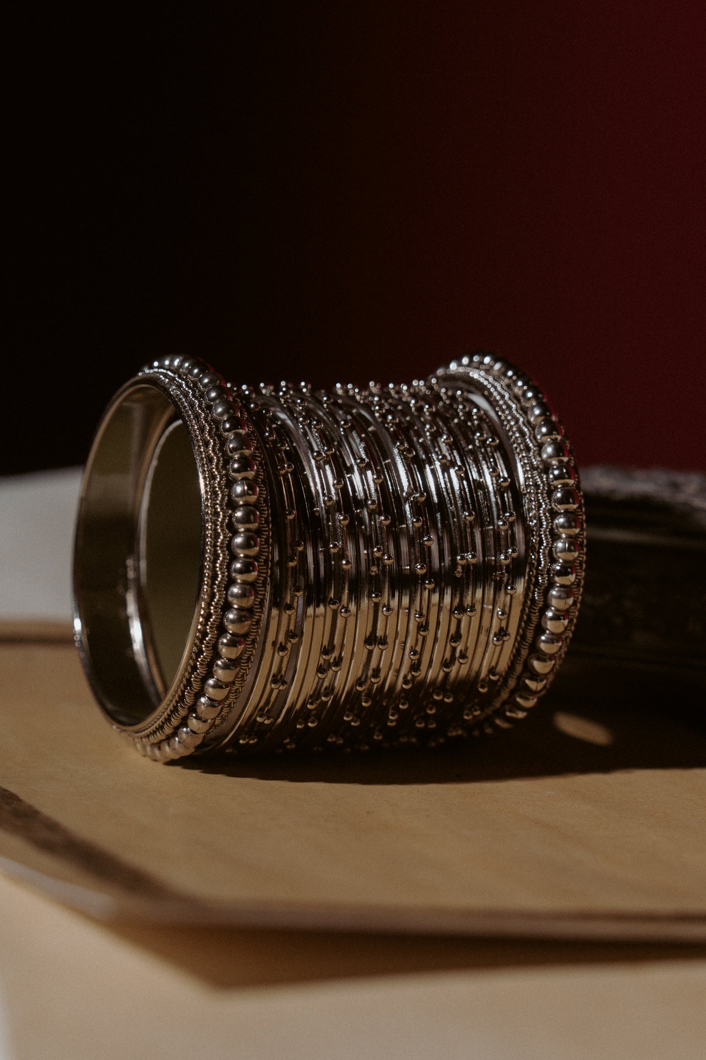 Saaya Stack - Silver