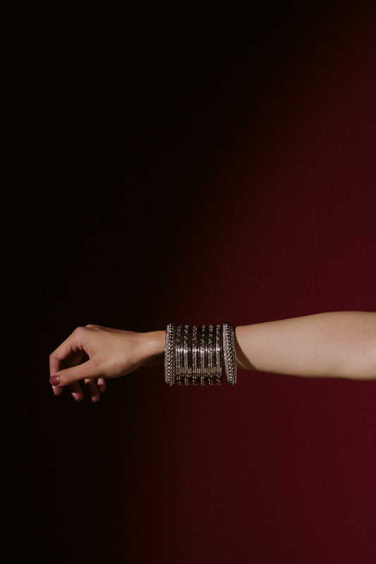 Saaya Stack - Silver